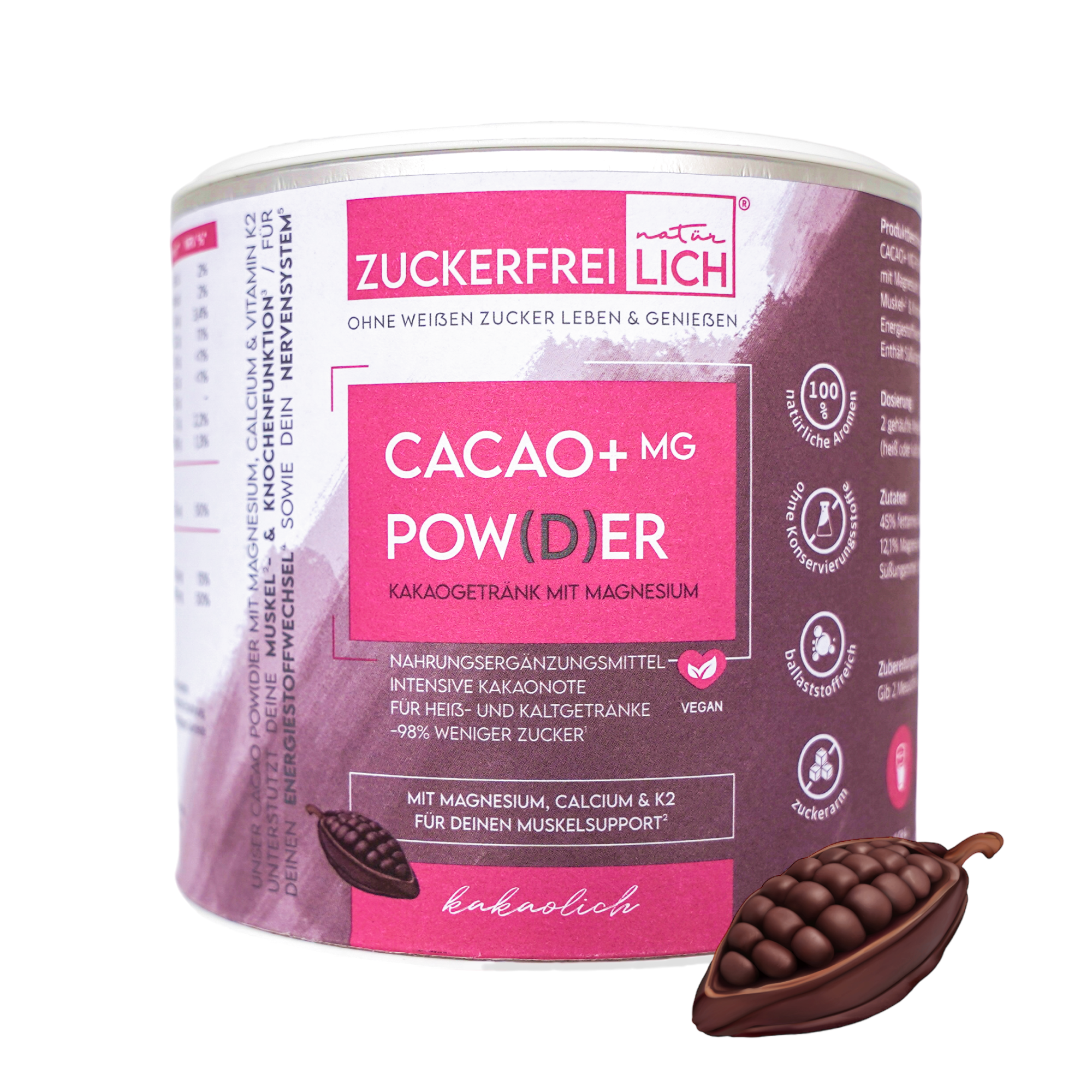 CACAO+ MG POW(D)ER kakaolich